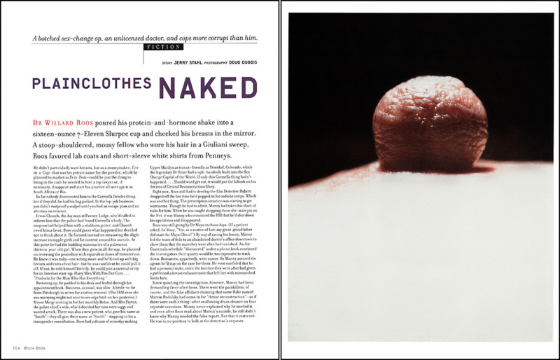 Plainclothes Naked BlackBook Magazine